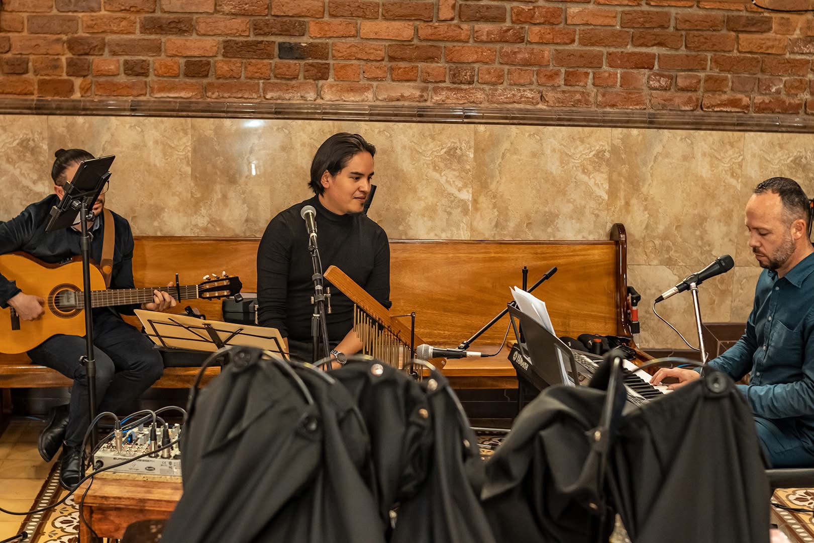 Música católica en una celebración